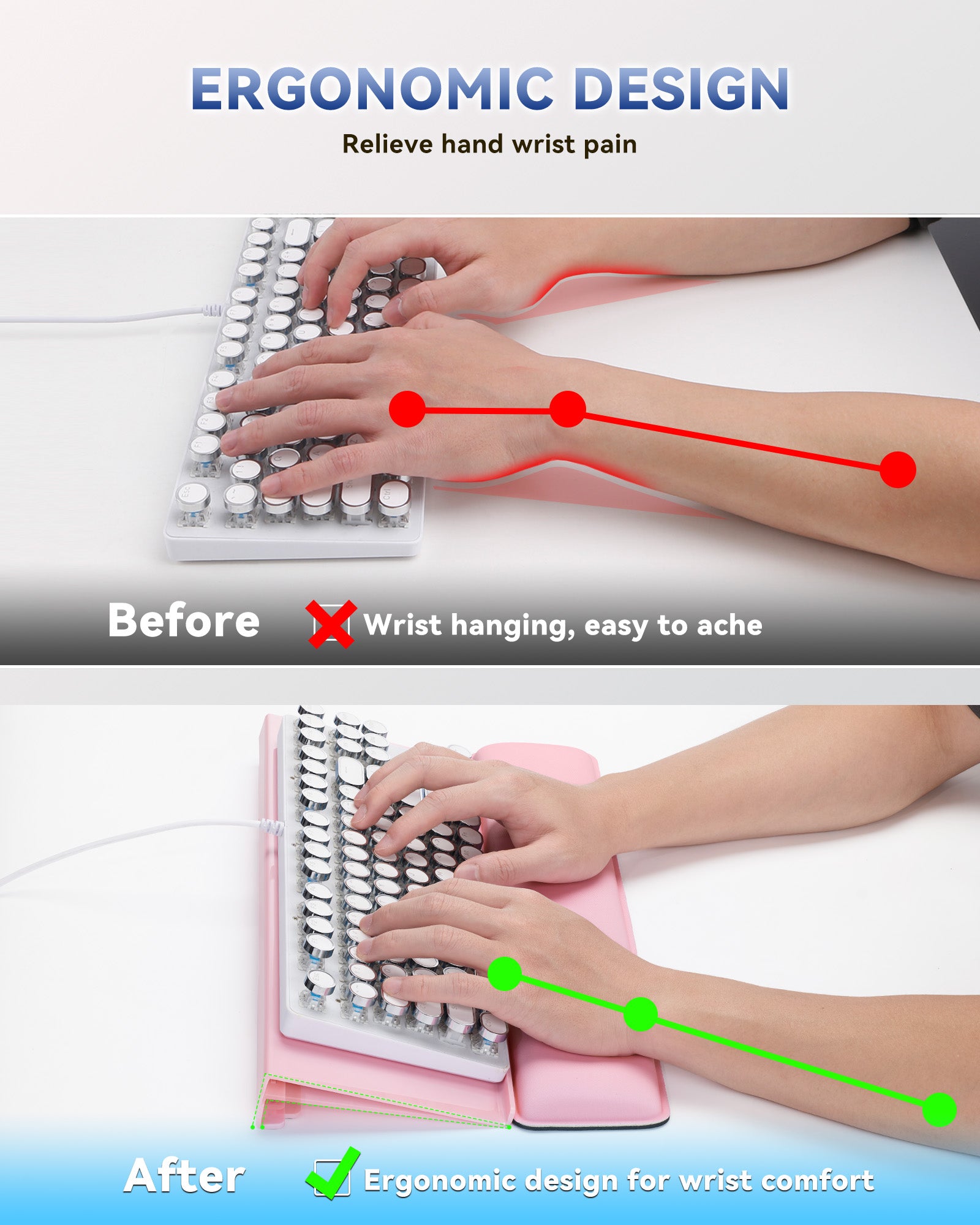Computer Keyboard Stand for Desktop