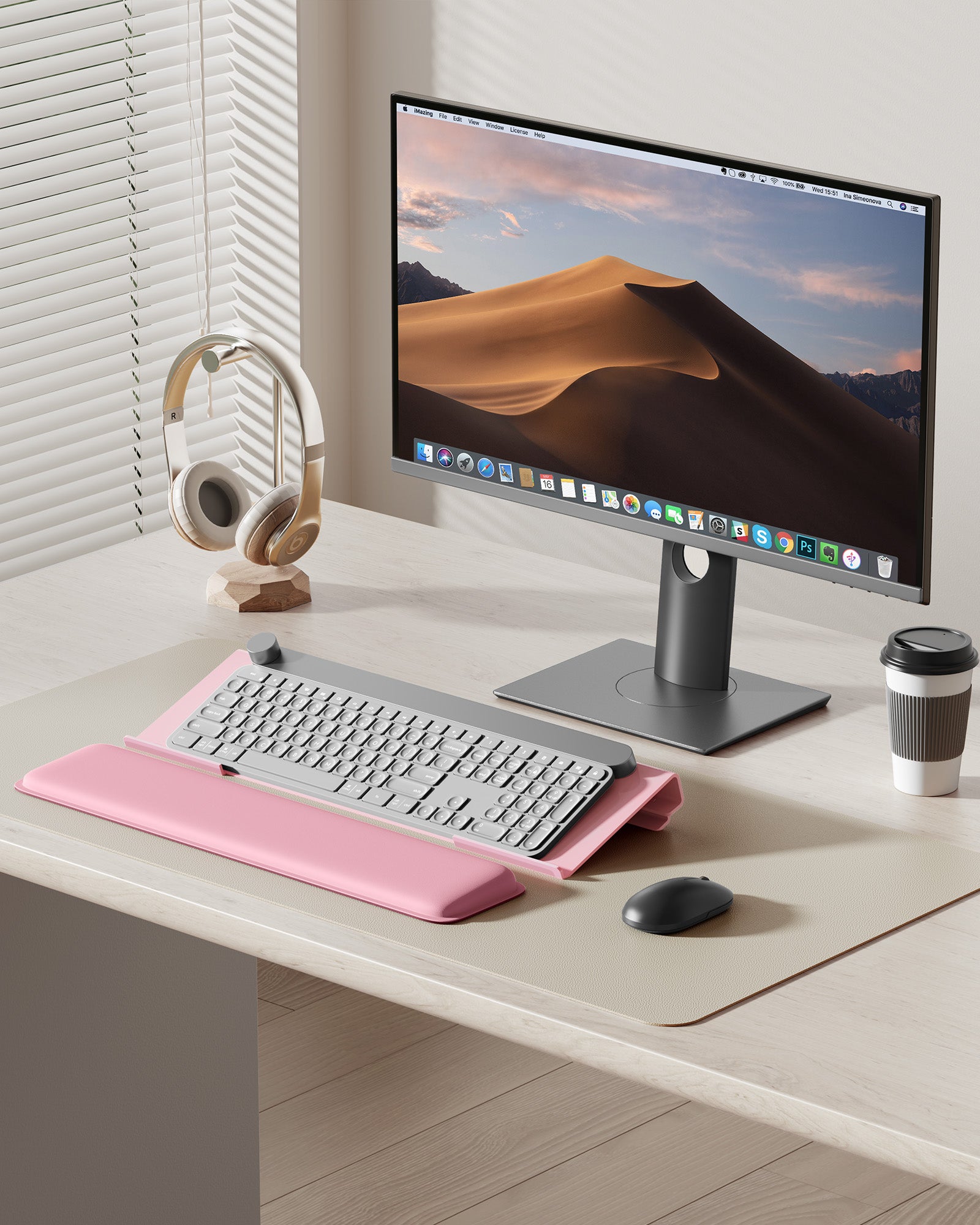 Computer Keyboard Stand for Desktop